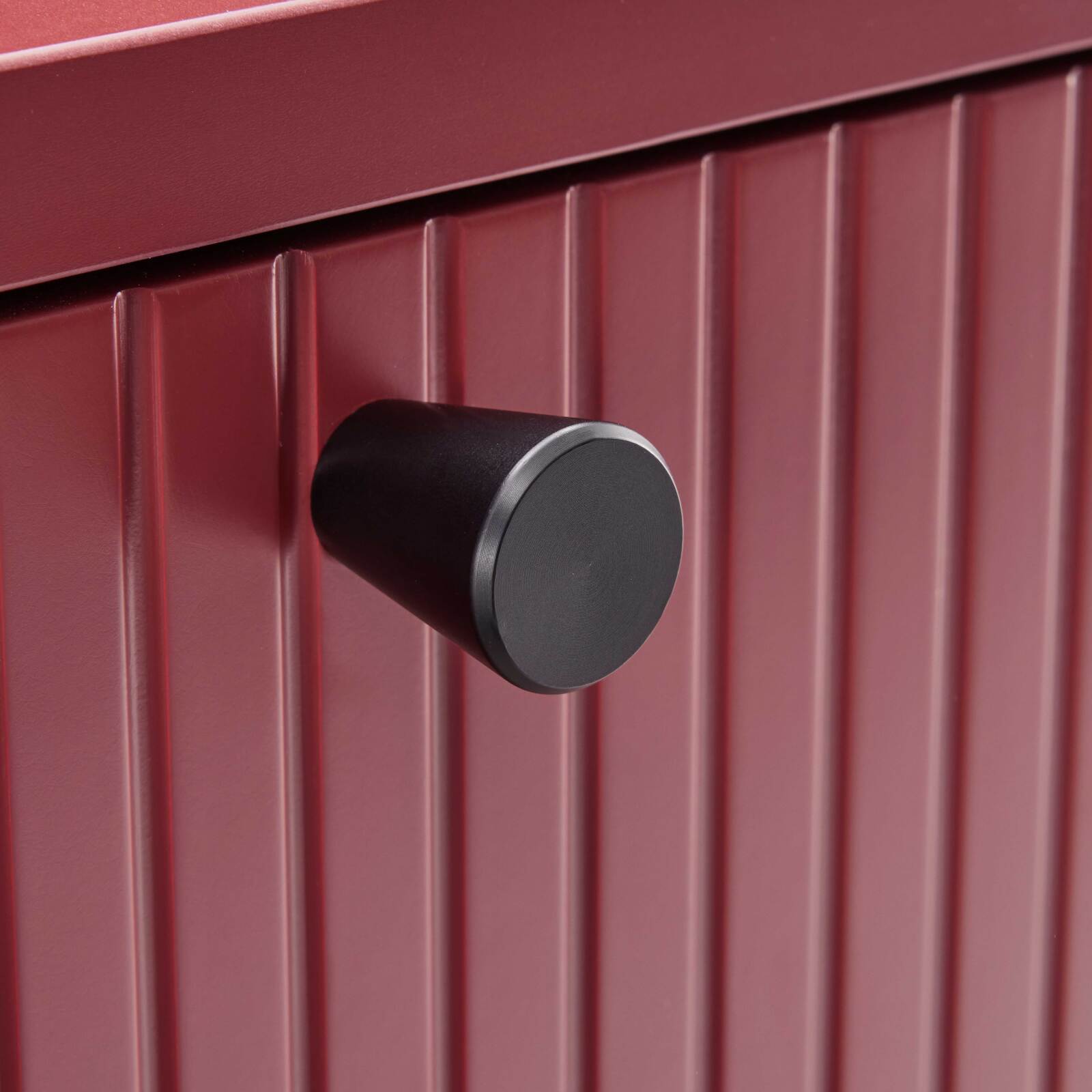 Mobile TV in MDF con decoro melaminico FSC® e metallo 150 cm