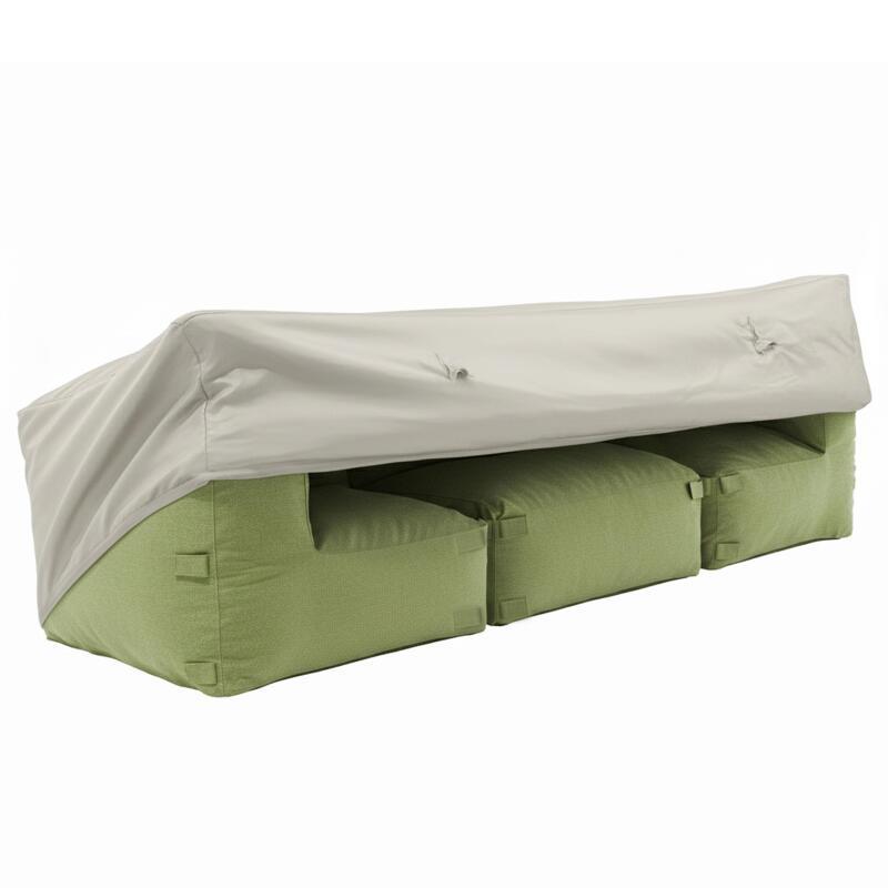 Copertura per divano modulare da esterno di 2 poltrone angolari e 1 poltrona (2/5)