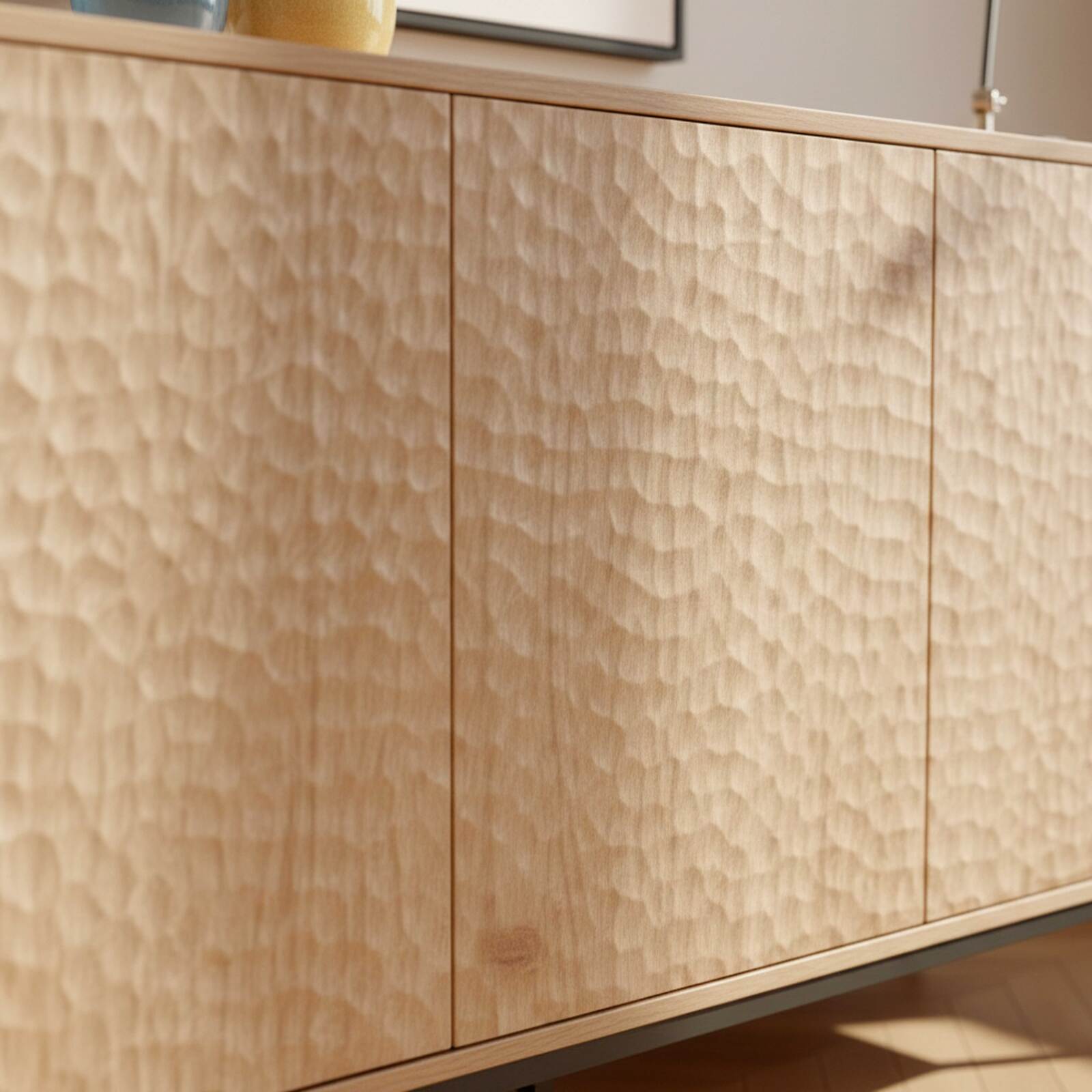 Buffet effetto legno 3 ante 147 cm