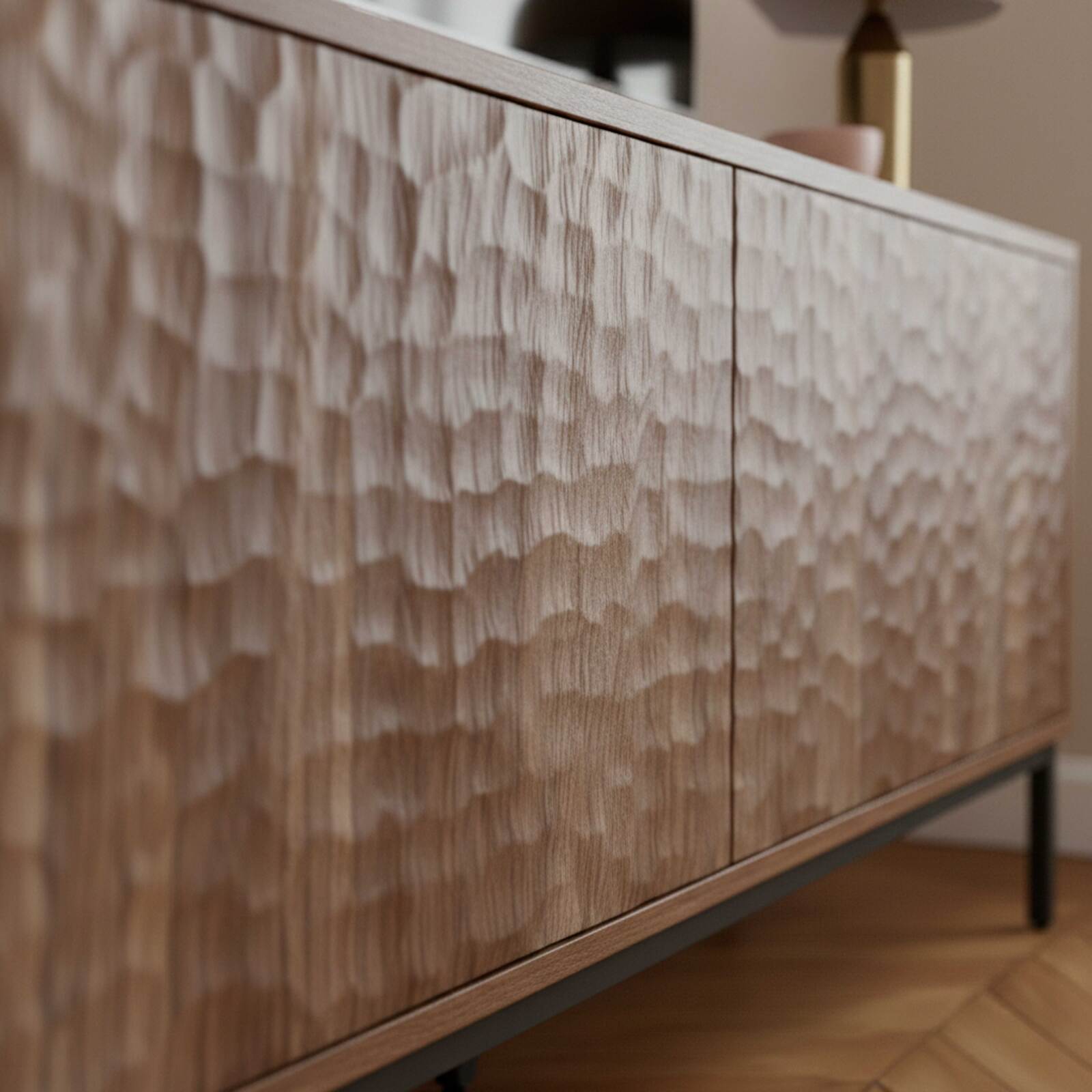 Mobile TV in effetto legno 120 cm