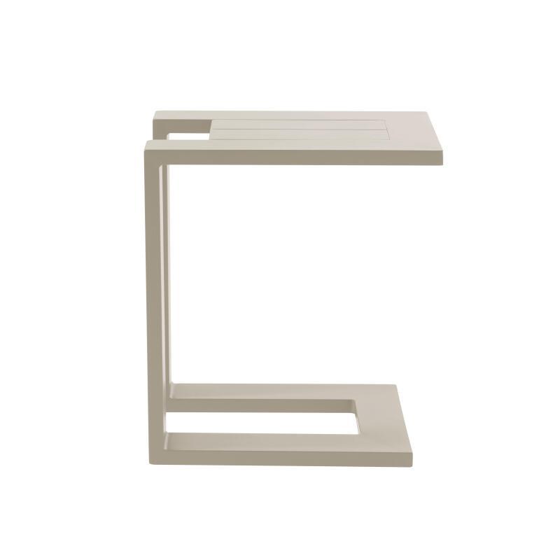 Mensola per sdraio da giardino in alluminio (3/5)