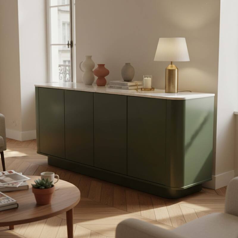 Buffet unito FSC® 4 ante 180 cm - Lifestyle