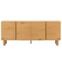 Buffet effetto legno FSC® 4 ante 180 cm stile scandinavo