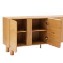 Buffet effetto legno FSC® 4 ante 180 cm stile scandinavo