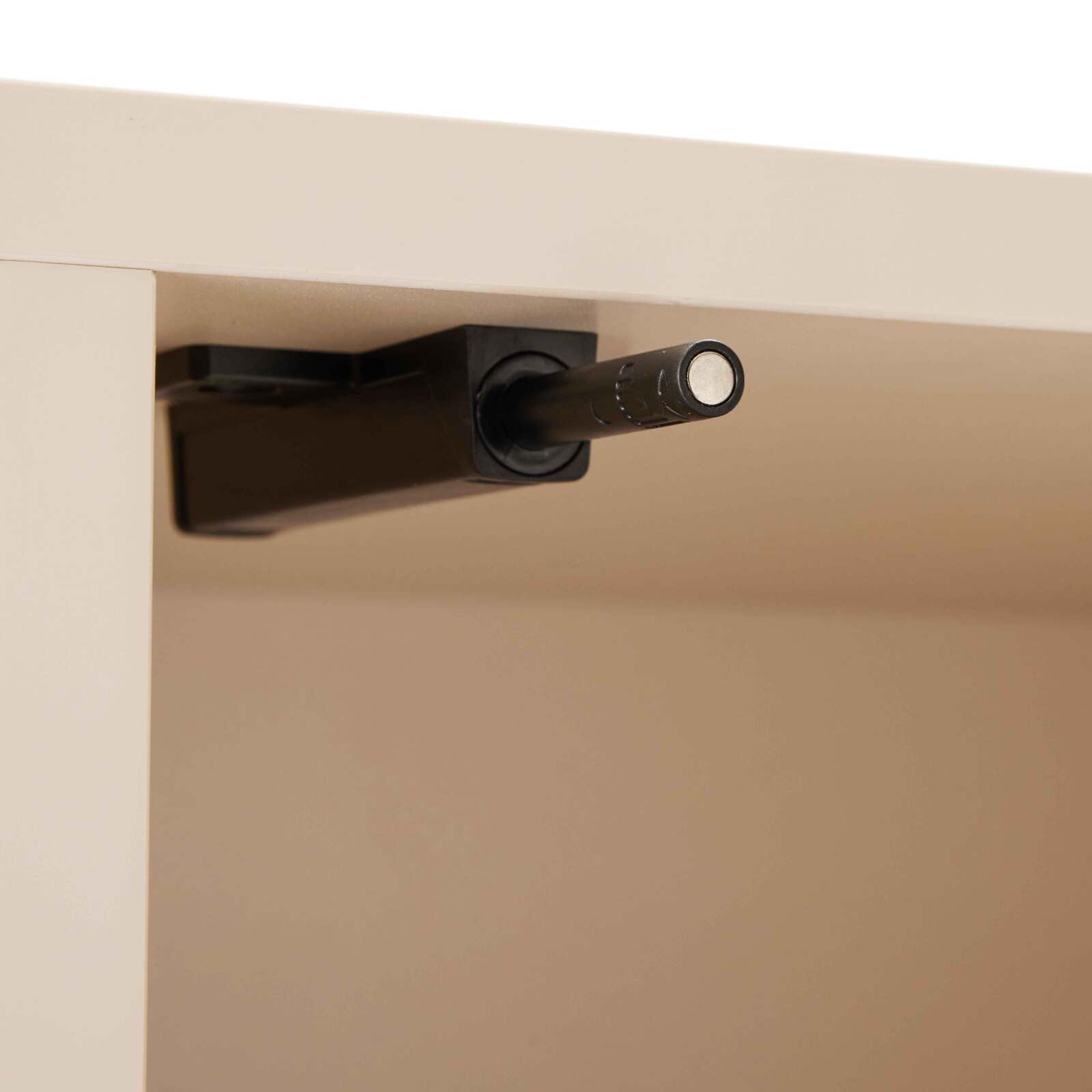 Buffet effetto legno FSC® 3 ante 160 cm stile scandinavo