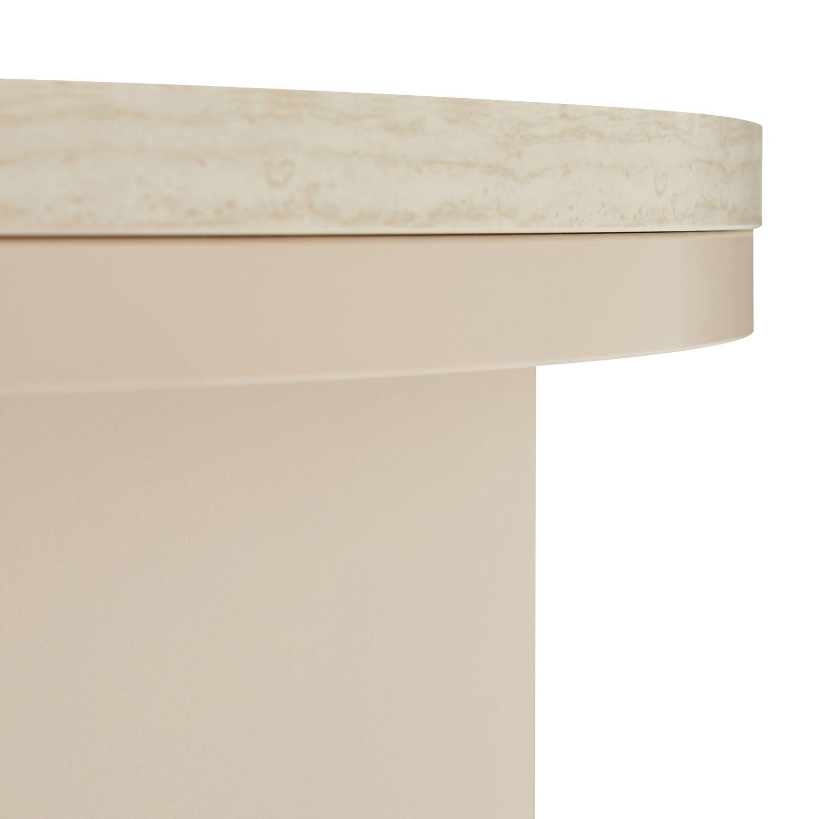 Tavolino da salotto FSC® rotondo Ø80 cm