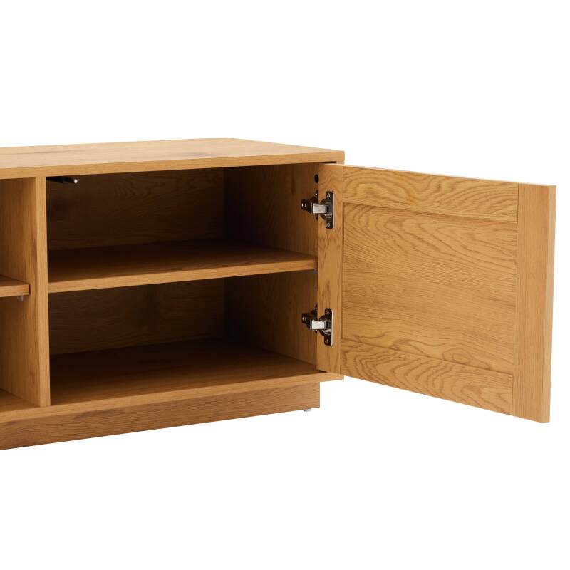 Mobile TV in effetto legno FSC® 160 cm stile boho (8/9)