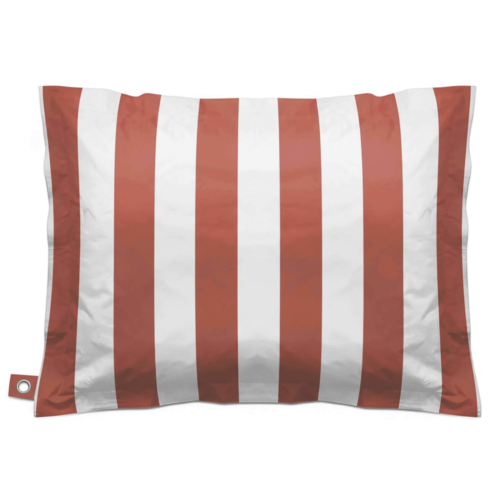 Copertura pouf a righe XXL impermeabile 180x145 cm