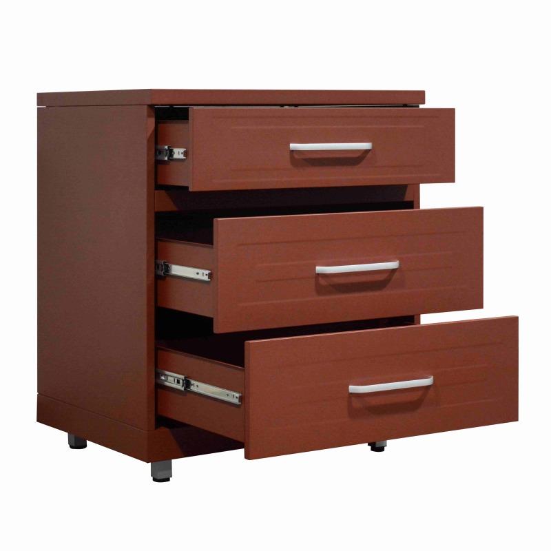 Cucina da esterno in metallo con barbecue e spazio - 3 moduli (5/6)