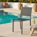 Sedia da giardino in alluminio e textilene - Lifestyle