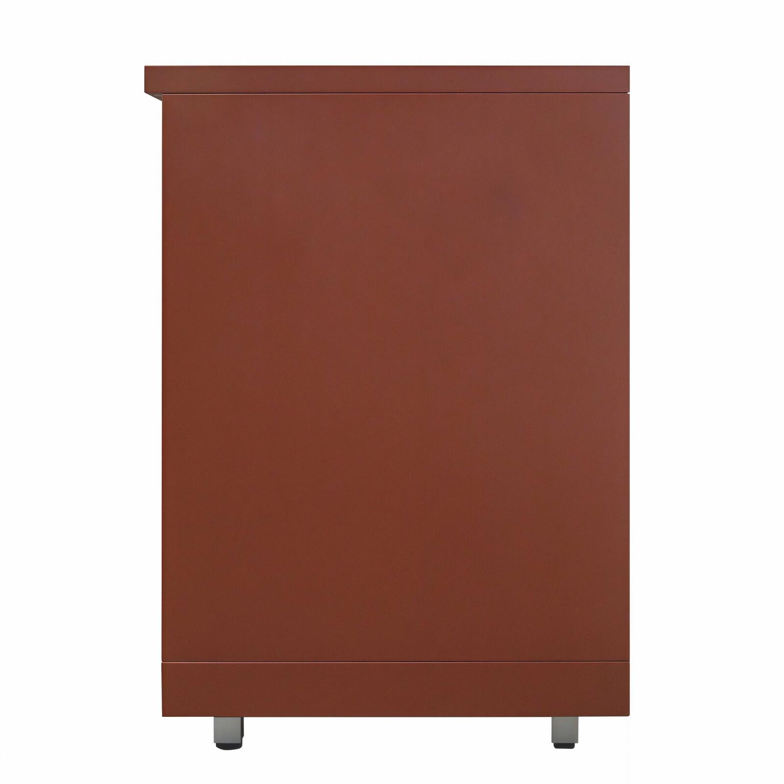 Modulo cucina da esterno con 3 cassetti portaoggetti