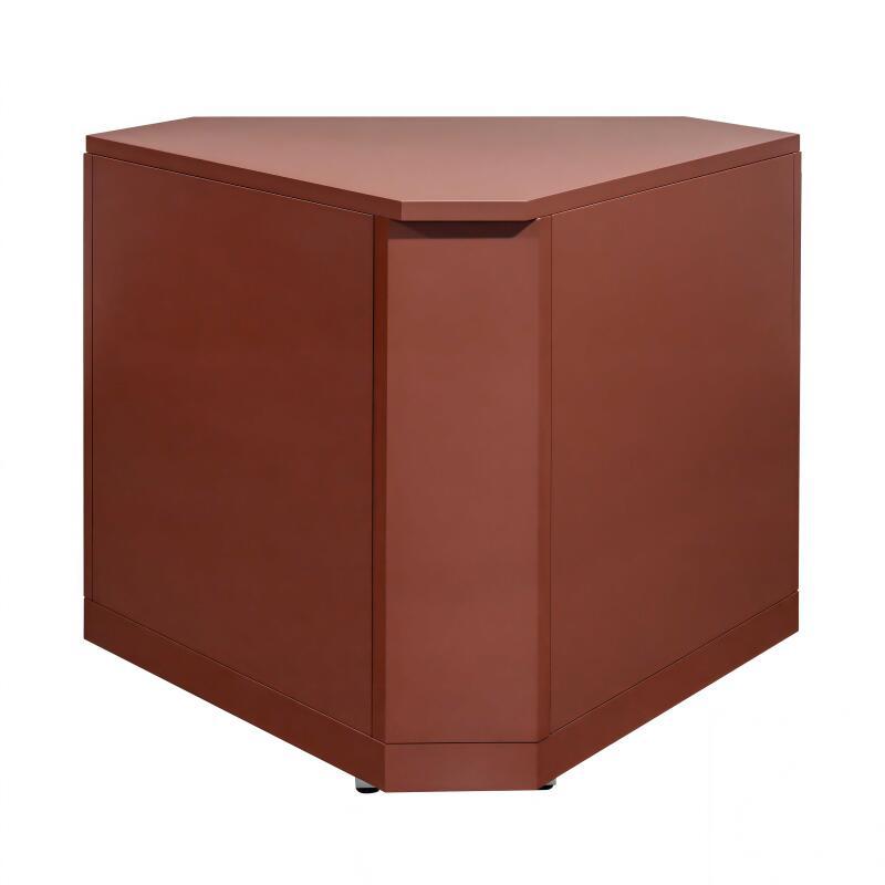 Modulo cucina da esterno angolare in acciaio con ripiani portaoggetti (5/6)