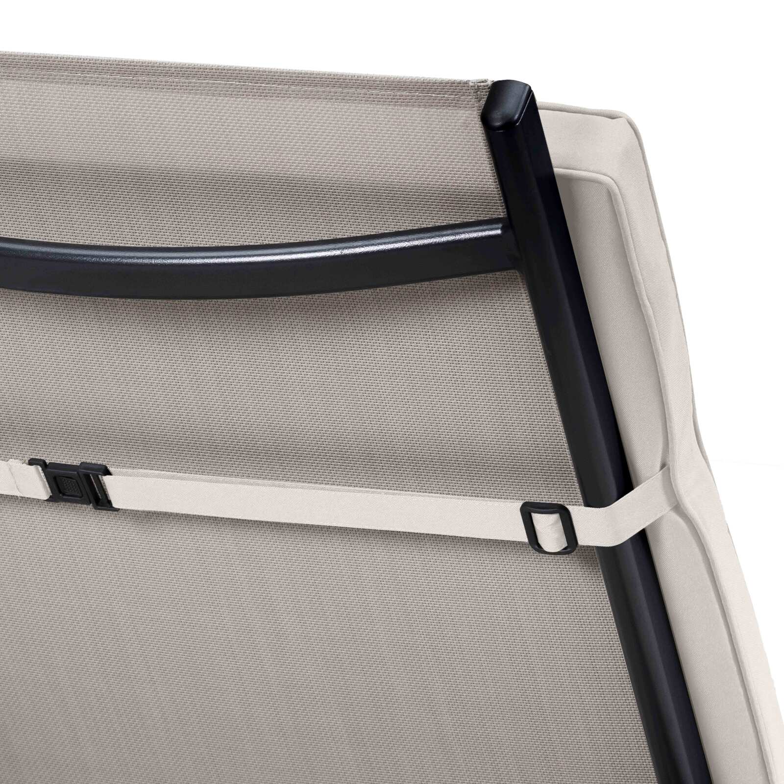 Set di 2 materassi per lettino prendisole in tinta unita