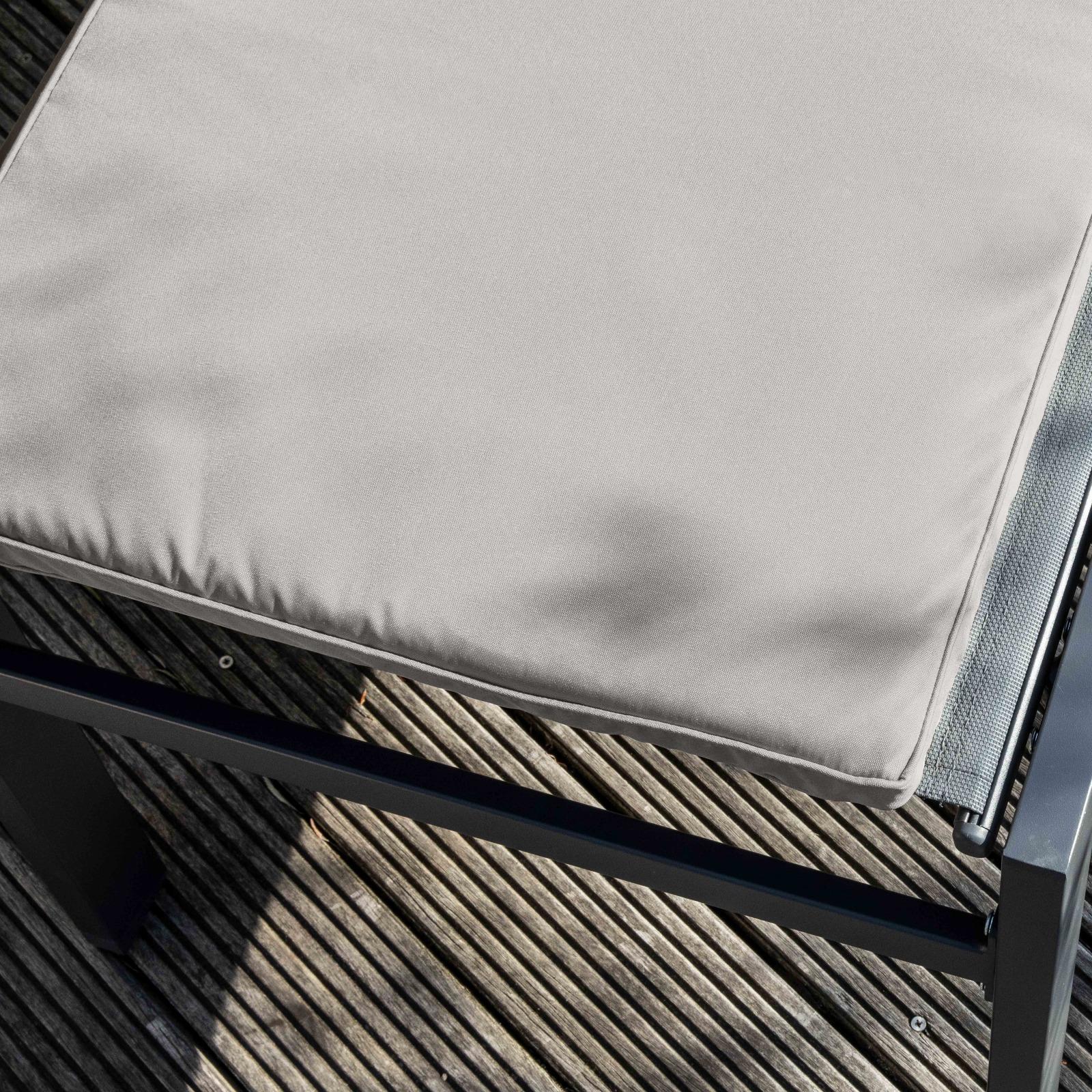 Set di 2 materassi per lettino prendisole in tinta unita