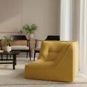 Poltrona angolare in velluto a coste - Lifestyle