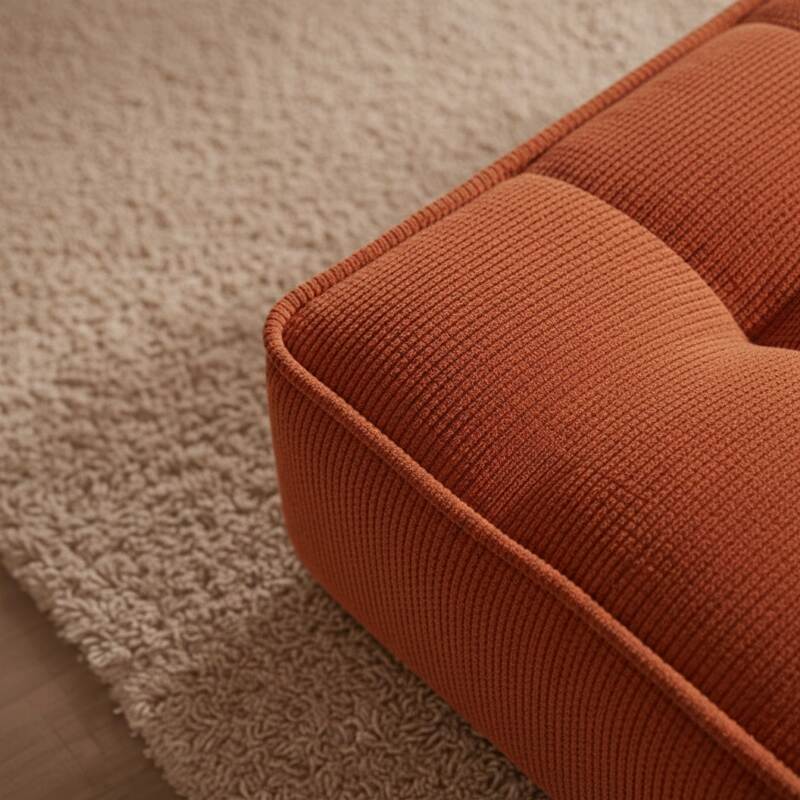 Pouf in tessuto (4/5)