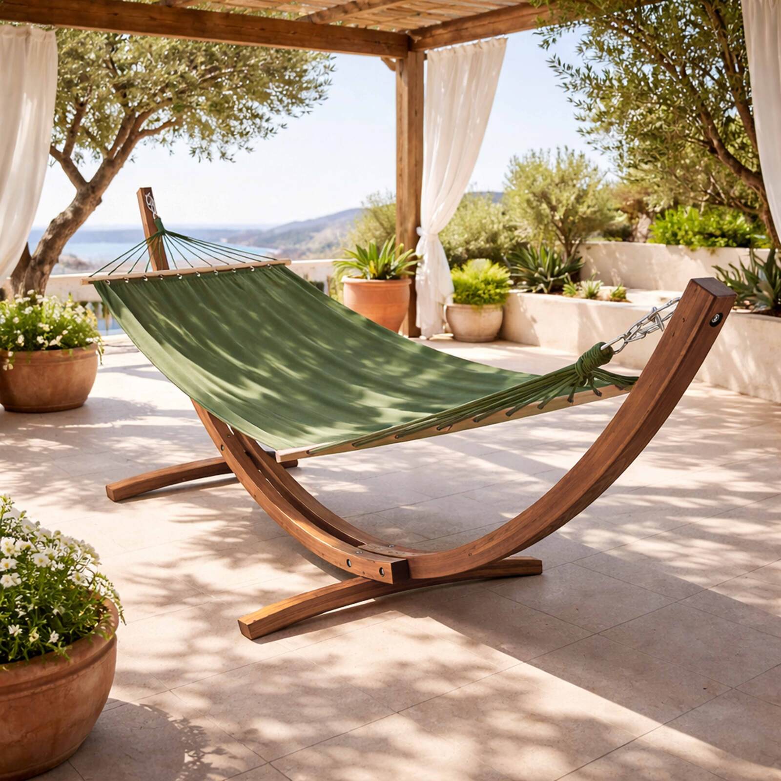 Amaca autoportante in legno FSC®