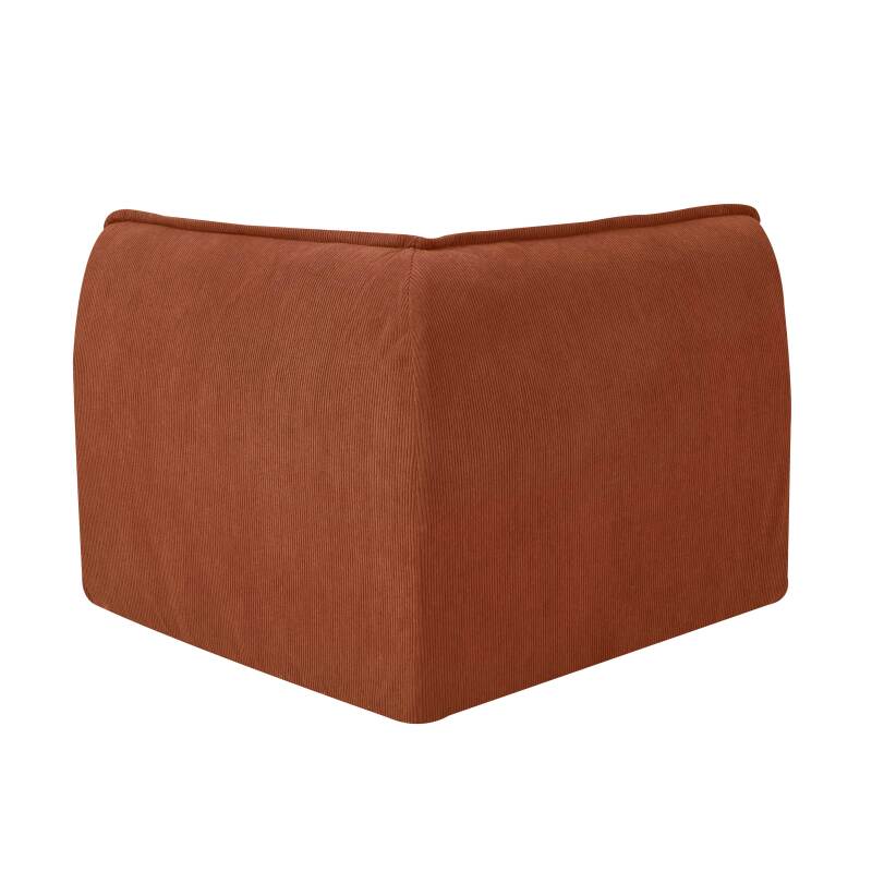 Poltrona angolare in tessuto per divano modulare (3/7)