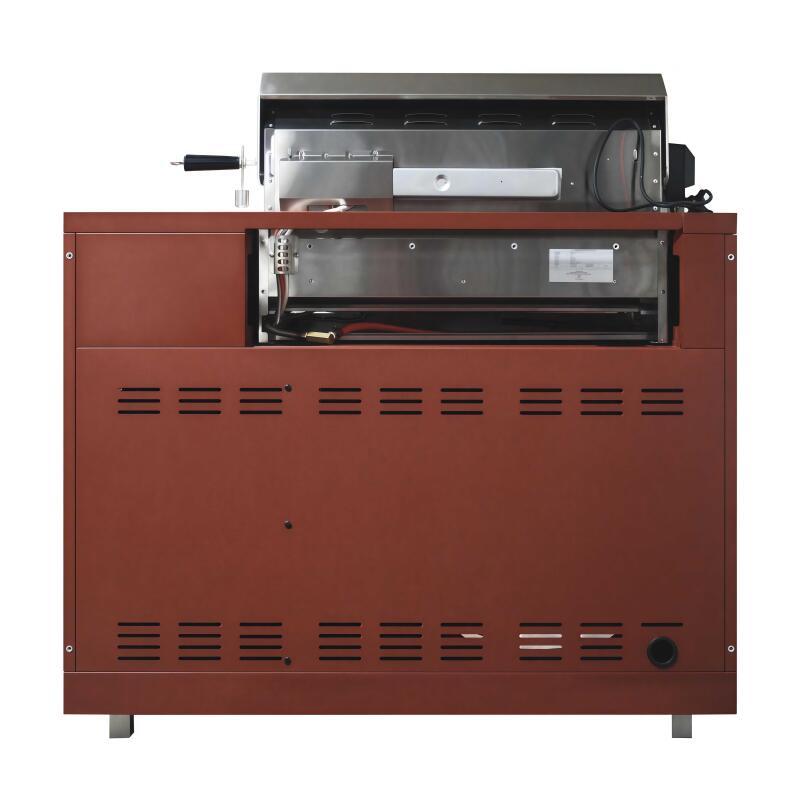 Barbecue a gas da esterno in acciaio con 5 bruciatori (5/7)