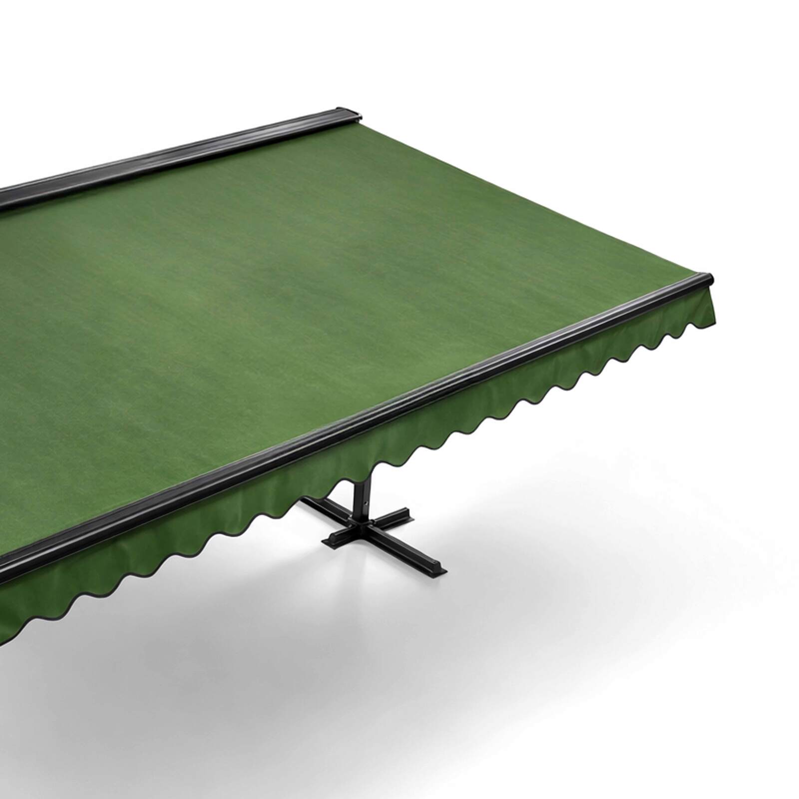 Tenda manuale a doppio spiovente con cassonetto 3 x 4 m