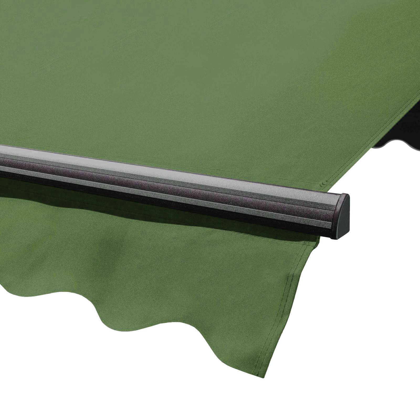 Tenda da sole doppia inclinazione (3 x 4 m) + 4 lastre di zavorra