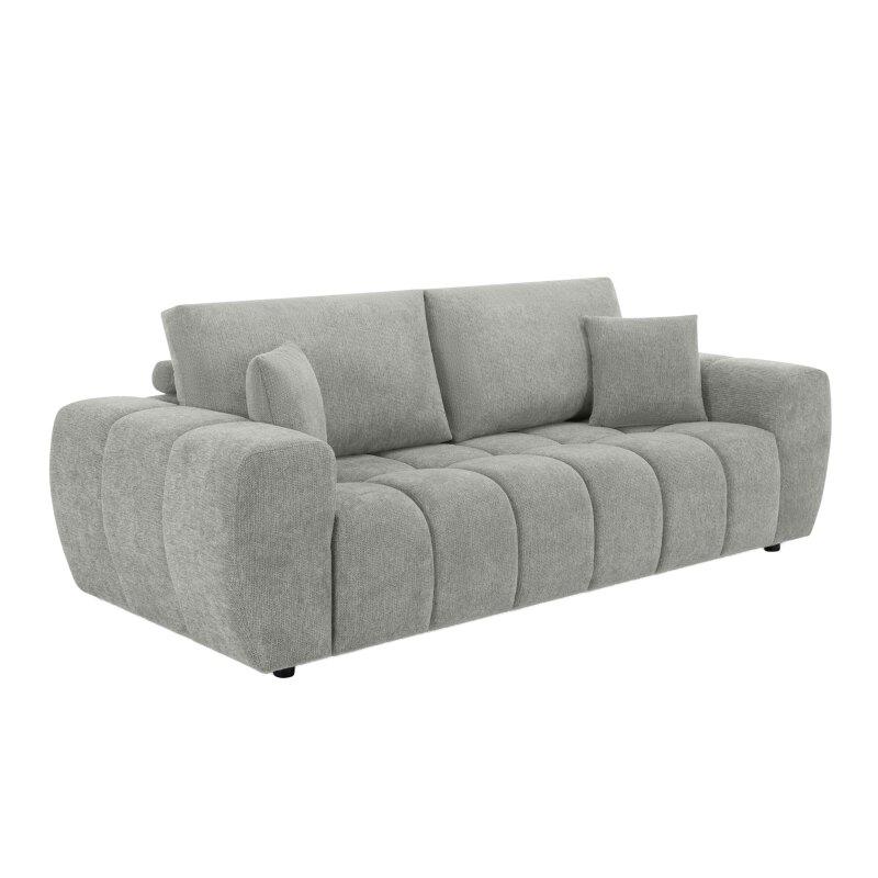 Divano 3 posti in tessutocon cuscino