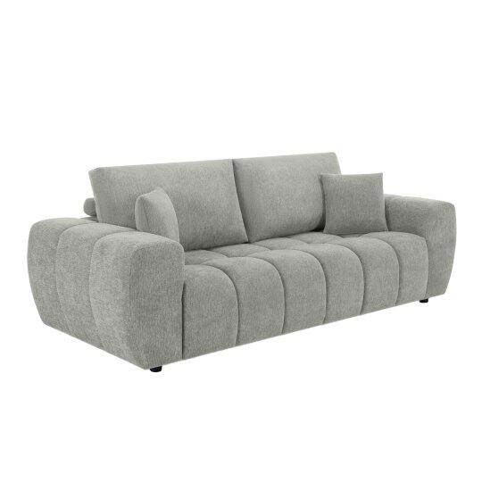 Divano 3 posti in tessutocon cuscino | Oviala