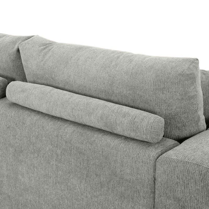 Divano 3 posti in tessutocon cuscino (6/8)