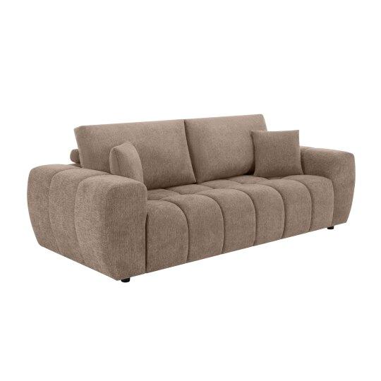 Divano 3 posti in tessutocon cuscino | Oviala