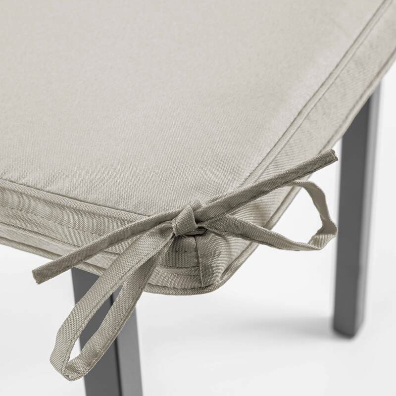 Set di 4 cuscini per sedia da esterno semplici 40 x 40 cm (3/6)