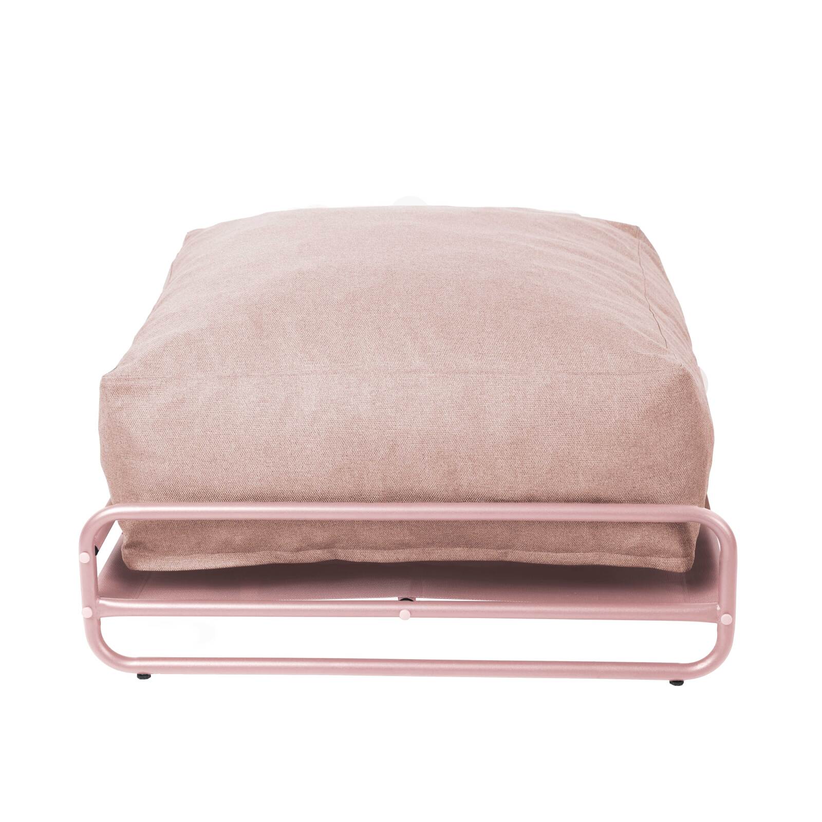 Pouf per divano modulare da esterno con struttura