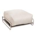 Pouf per divano modulare da esterno con struttura