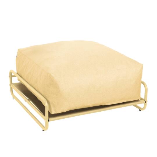 Pouf per divano modulare da esterno con struttura | Oviala