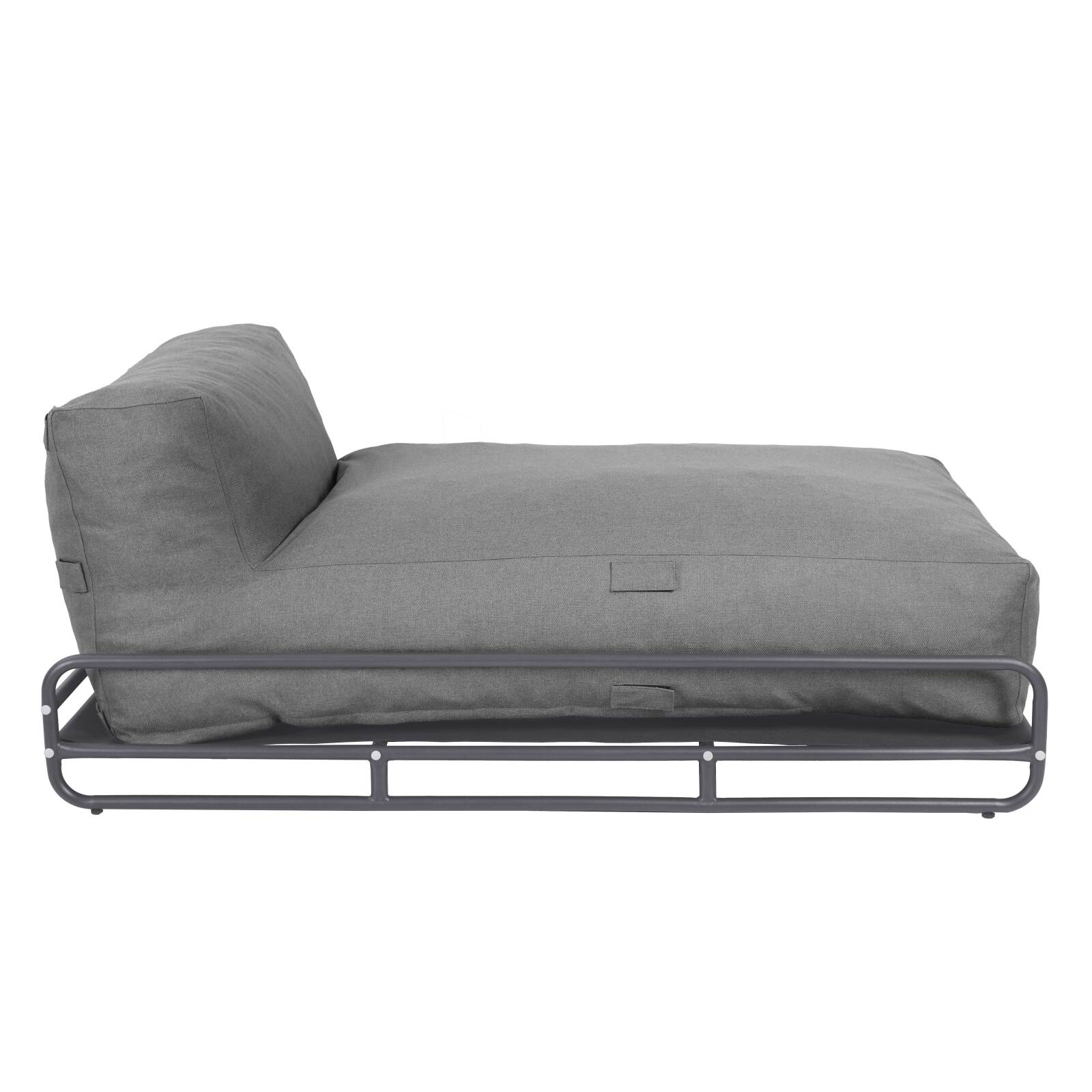 Chaise longue per divano modulare da esterno con struttura