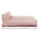 Chaise longue per divano modulare da esterno con struttura