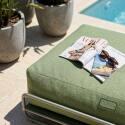 Chaise longue per divano modulare da esterno con struttura