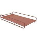 Chaise longue per divano modulare da esterno con struttura
