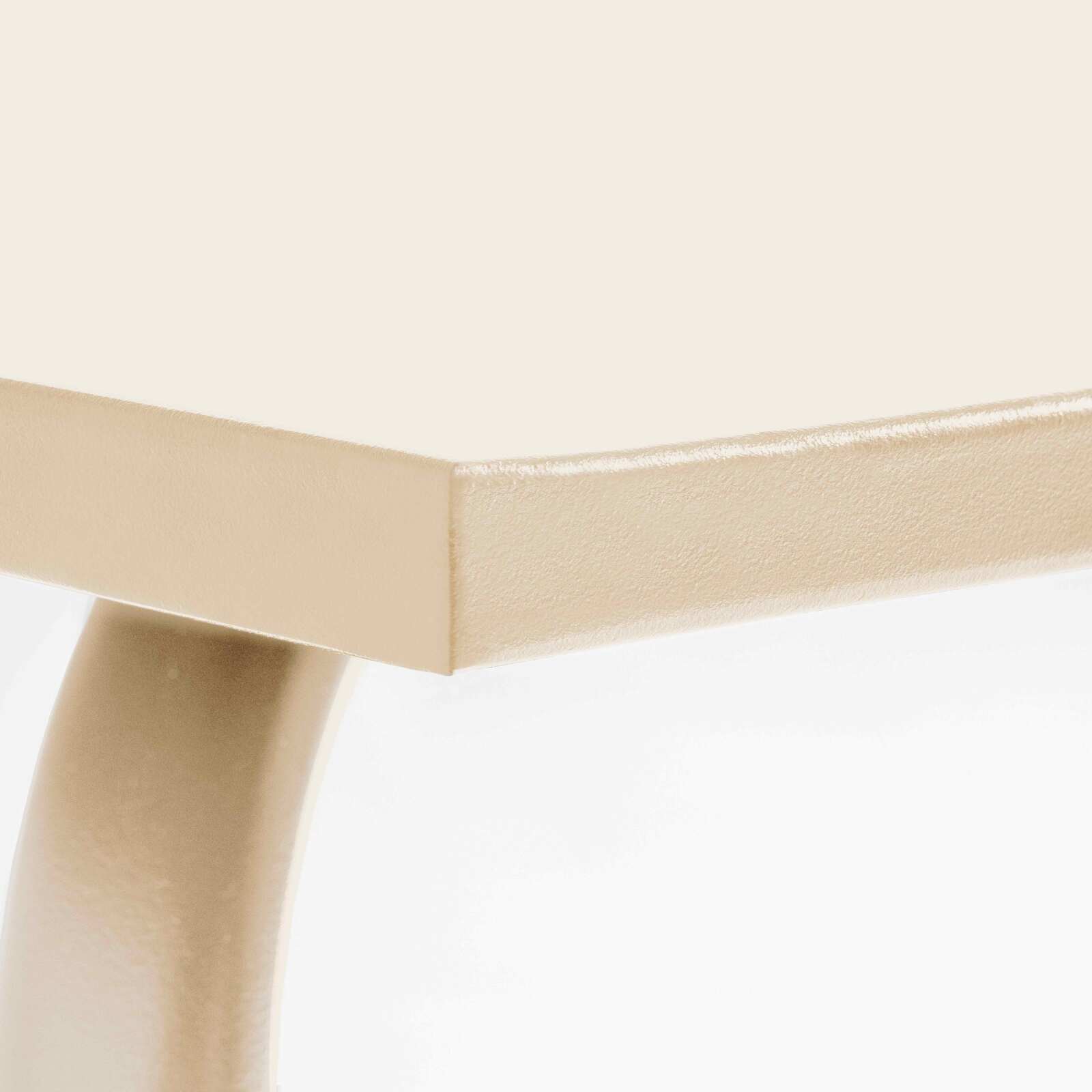 Tavolo da giardino (120 x 70 x 72 cm) in acciaio verniciato a polvere