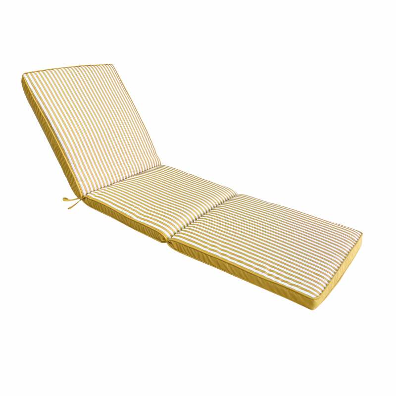 Cuscino da esterno per sdraio 186 x 53 cm - Set da 2 (4/5)