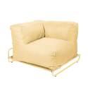 Poltrona angolare per divano modulare da esterno con struttura