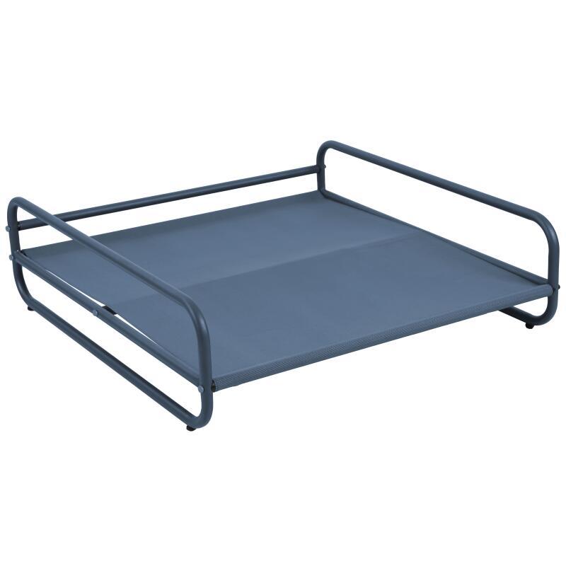 Poltrona a righe per divano modulare da esterno con struttura (4/5)