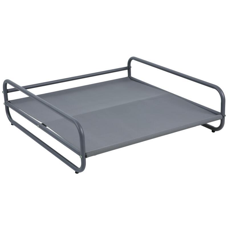 Pouf a righe per divano modulare da esterno con struttura (5/6)