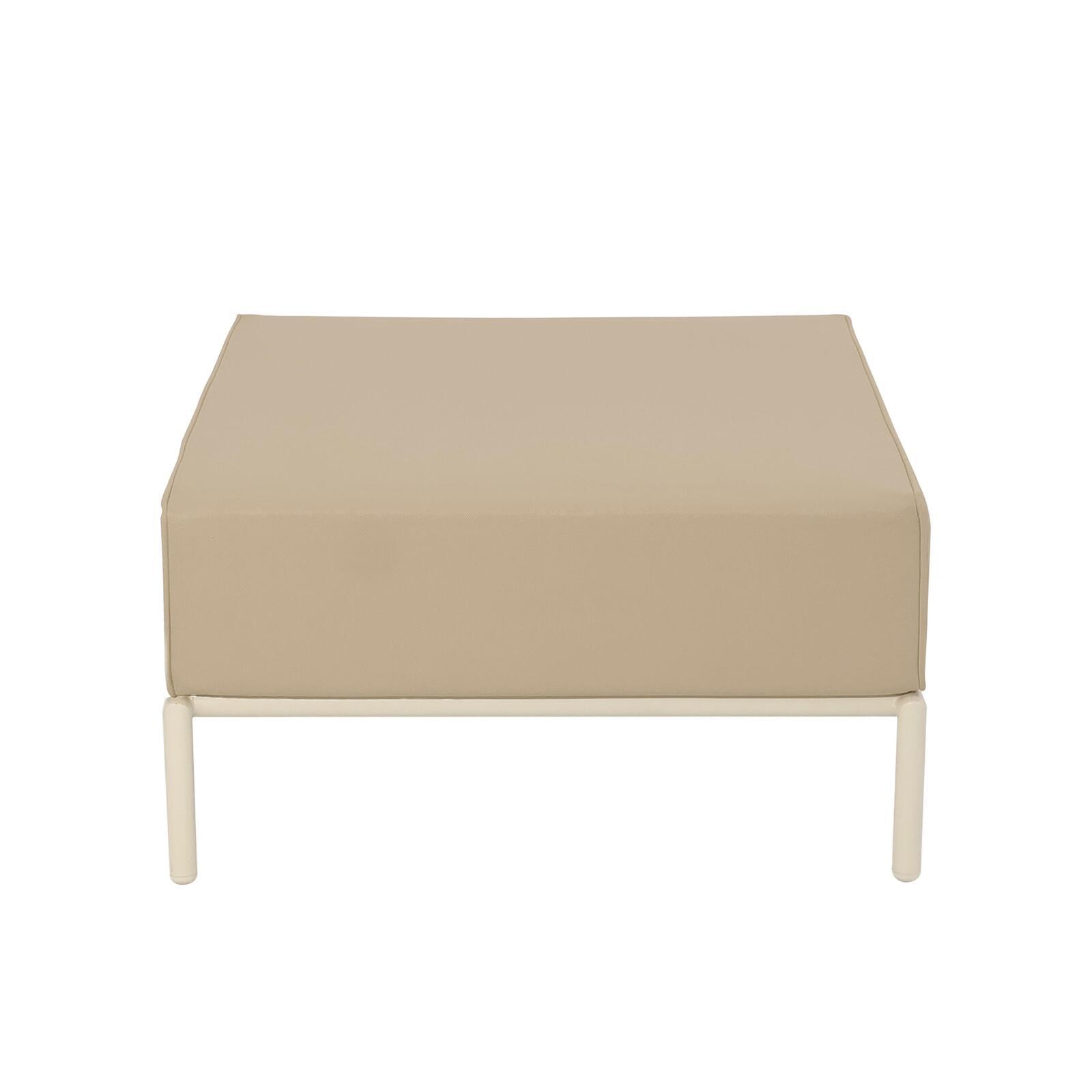 Pouf per divano modulare da esterno