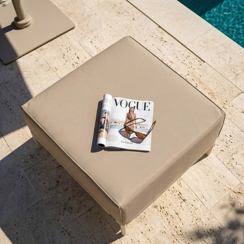 Pouf per divano modulare da esterno (3/5)