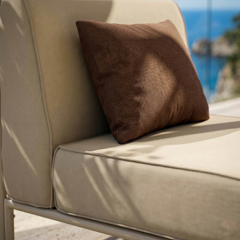 Chaise longue per divano modulare da esterno (4/7)