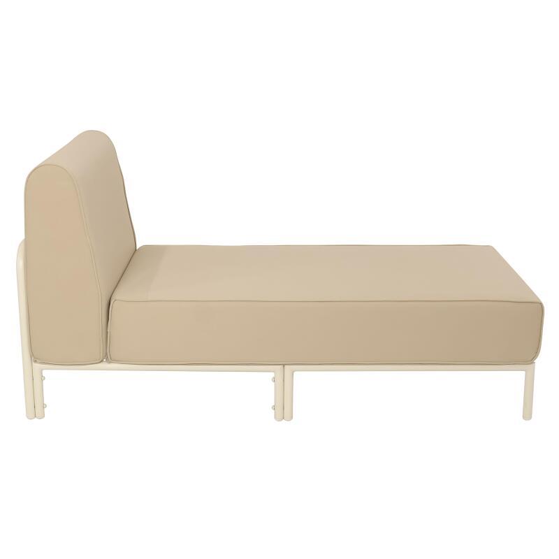 Chaise longue per divano modulare da esterno (6/7)