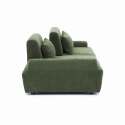 Divano modulare 2 posti in tessuto con cuscini