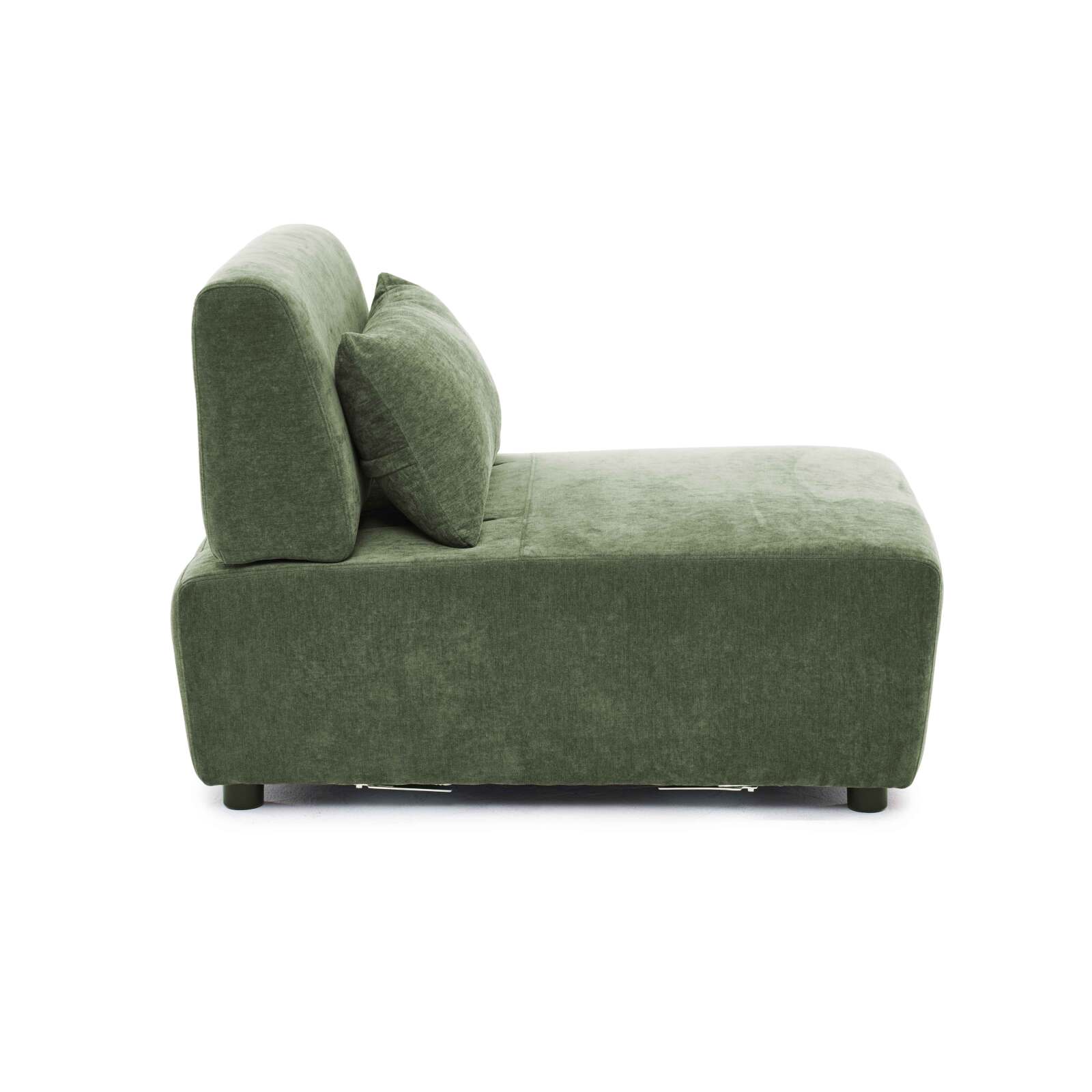 Poltrona in tessuto per divano modulare con cuscino