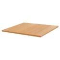Piano quadrato in legno laminato sagomato 70 x 70 cm