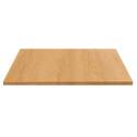 Piano quadrato in legno laminato sagomato 70 x 70 cm